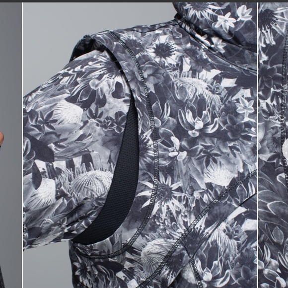 *Lululemon Women Scuba 6 Bring Back The Track Jacket Black Active Performance - Picture 9 of 10